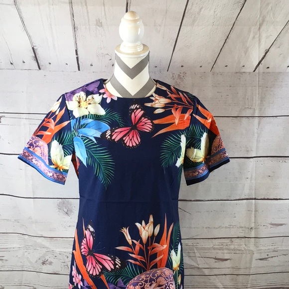 NWOT floral mini pretty dress - Picture 4 of 11